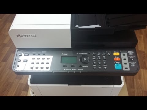 Видео: kyocera m2040dn  распаковка  m 2040 dn русификация замена картриджа TK-1170 внешний вид Unpacking