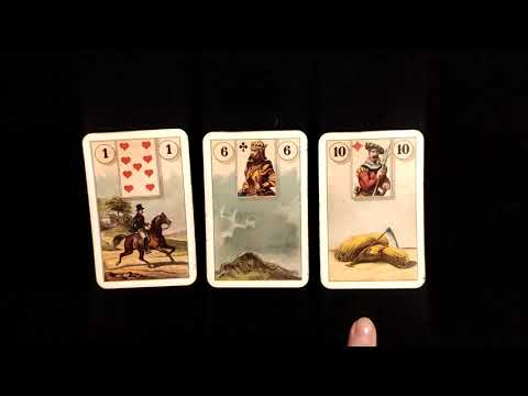 Видео: Всадник в триадах Ленорман