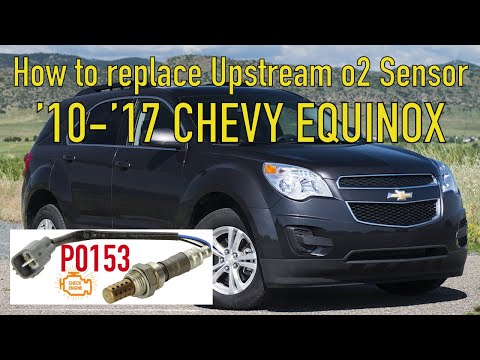 Видео: Как заменить датчик кислорода (O2) на Chevrolet Equinox 2010–2017 годов выпуска с кодом P0153 2.4