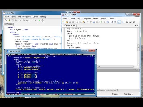 Видео: Уроки по программированию на языке Pascal. Урок 1: Введение. (1 часть)