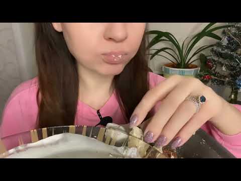 Видео: ASMR crunch of dry clay/ Глины Туркестан, Оникс,Спелая, Сандин, паста из Голубой Узбечки#mukbang