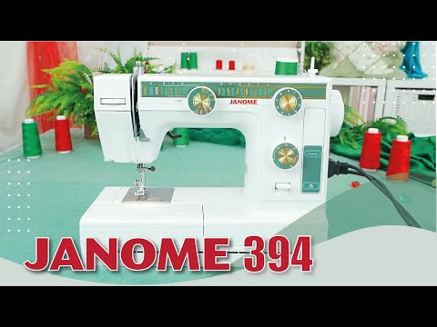 Видео: JANOME 394 | Начало работы со швейной машиной