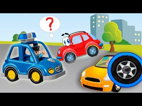 Видео: Мультфильмы про полицейскую и пожарную машину