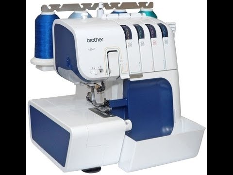 Видео: Обзор оверлока Бразер 4234/ Brother 4234D. Оverlock Brother 4234D