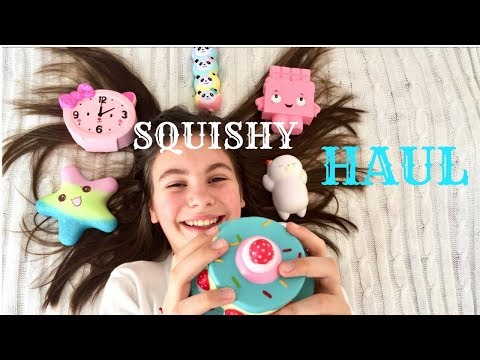 Видео: СКУИШИТА/Newchic Squishy Haul/Erika Doumbova/Ерика Думбова