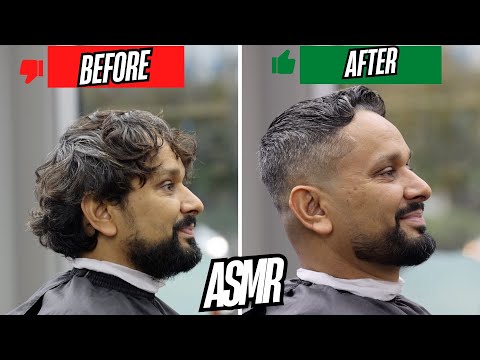 Видео: ✂️ Экстремальное преображение образа | Современная стрижка ASMR | Профессиональный парикмахер, Шв...