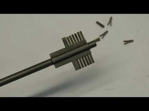 Видео: двухсторонняя  самоимпрессия наборной ключ 6+6 купить отмычку самоимпрессионный ключ. медвежатник