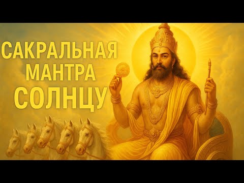 Видео: ☀️ МАНТРА, КОТОРАЯ ВКЛЮЧАЕТ ТВОЁ ВНУТРЕННЕЕ СОЛНЦЕ! | Сурья. Харизма. Сила духа #youtube #mantra