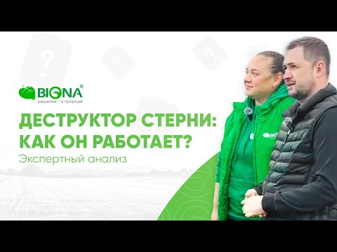 Видео: Как работает деструктор стерни? Экспертный анализ с Павлом Солосенковым