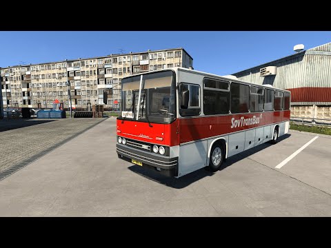 Видео: На Икарусе в Волгоград! 1 (Москва-Тамбов)  -  (EURO TRUCK SIMULATOR 2)