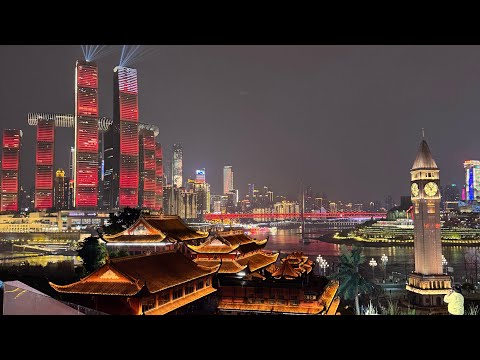 Видео: Чунцин город Cyberpunk. Китай 2025