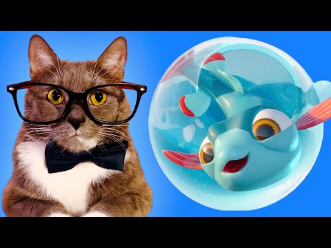 Видео: Я - РЫБКА-САМОЛЁТ! ГЕННАДИЙ играет в I AM FISH! #4