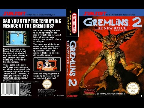 Видео: Прохождение Gremlins 2 на NES