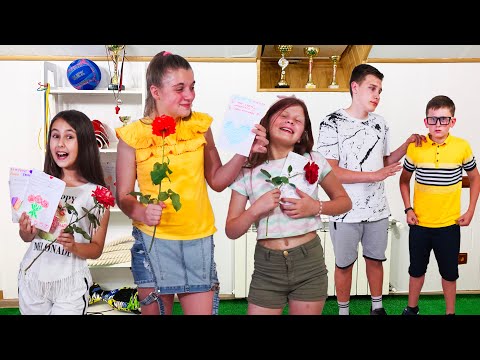 Видео: Кто шлёт ЛЮБОВНЫЕ ЗАПИСКИ? Девочки ПРОУЧИЛИ БАБНИКА!