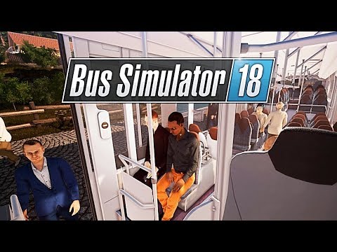 Видео: В ЧАС-ПИК ЧЕРЕЗ ВЕСЬ ГОРОД - Bus Simulator 18 [#8]