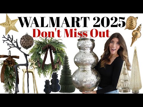 Видео: Рождественская коллекция Walmart 2025 года просто потрясающая! / НЕ ПРОПУСТИТЕ!