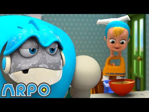 Видео: Жуй Пирог | Мультики для детей | Робот Арпо