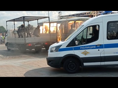 Видео: Показательные выступления Московской полиции