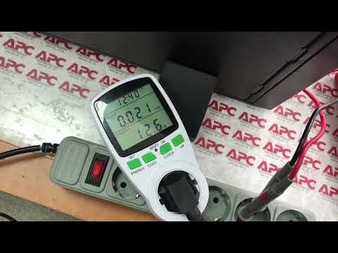 Видео: Эффективность онлайн и обычных ИБП при работе от сети