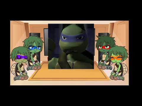 Видео: Реакция TMNT 2012 на Донателло