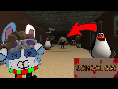 Видео: ПОПАЛ В АНАМАЛИЮ ШКОЛУ 666 | SCHOOL 666 Chicken gun