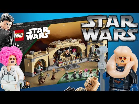 Видео: Обзор на набор LEGO STAR WARS 75326 Тронный зал Бобы Фетта