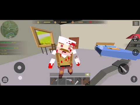 Видео: Zombie Hunter Pixel Survival - Военная база #3