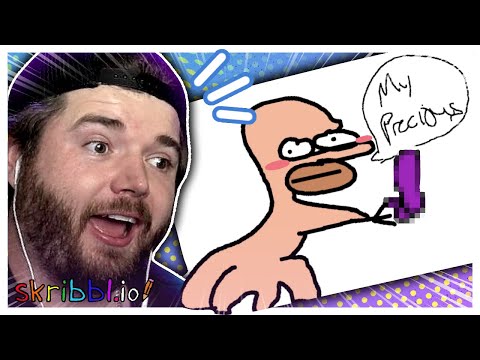 Видео: Мы не так уж часто играем в Skribbl.io, но когда играем, тут творится ХАОС!