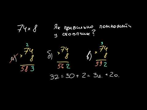 Видео: Розуміння стандартного алгоритму для множення | Академія Хана