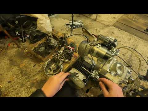 Видео: Мотоцикл К750: Заводим двигатель на китайских К-302