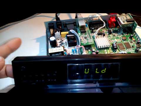 Видео: Ремонт тюнера GI 8120 HD, ошибка BOOT на дисплее.