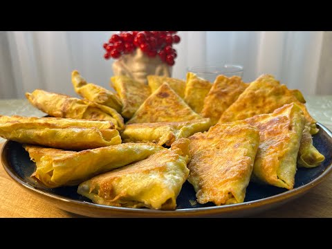 Видео: КОНВЕРТИКИ З ЛАВАША З СИРОМ ТА КРОПОМ-хрусткі та соковиті 🤤