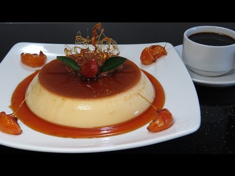 Видео: ФЛАН или КРЕМ-КАРАМЕЛЬ ☀ испанская французская кухня ☀ Flan creme caramel recipe LAM BANH FLAN