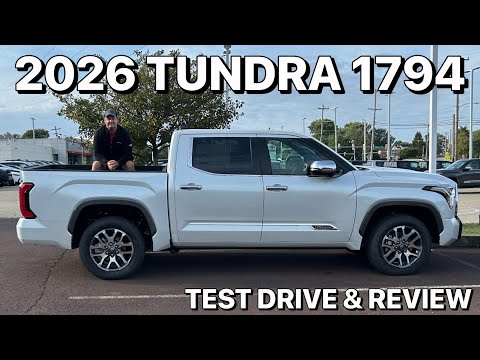 Видео: Toyota Tundra 1794 Edition 2026 года: тест-драйв и обзор