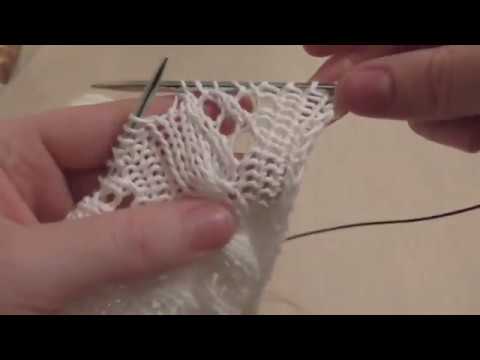 Видео: Узор для пуловера "Школьный"