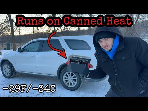 Видео: Кемпинг на машине при температуре -29 градусов с НОВЫМ обогревателем 🥶 Экстремально холодная зима...