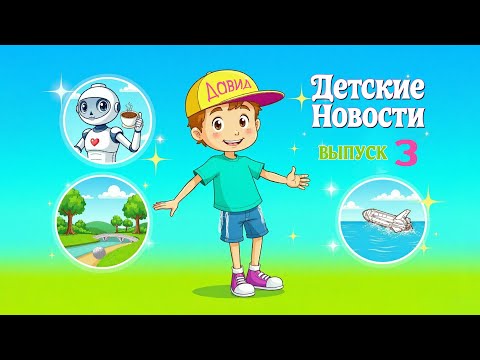 Видео: Детские новости #3: роботы, умная программа и космос 🚀🤖 Самые интересные открытия недели!