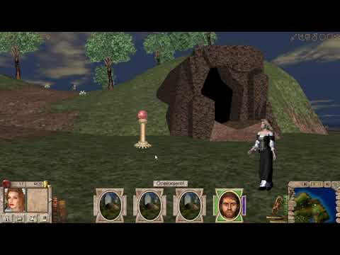 Видео: Меч и Магия 7 (соло - волхв/лич) [Might and Magic VII 1080p60], #1.2 - Пещера дракона