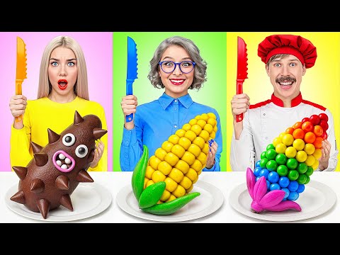 Видео: Кулинарный Челлендж: Я против Бабушки | Безумная Кулинарная Битва от Multi DO Joy