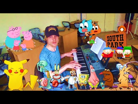 Видео: Зарубежные мультфильмы на фортепиано (Music Life #2)