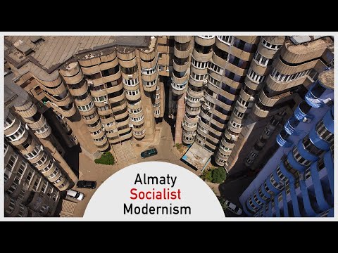 Видео: Almaty Socialist Modernism (Kazakhstan Soviet Modernist Architecture) | Советский Модернизм Алматы