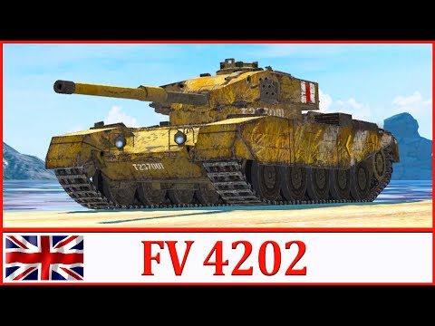 Видео: FV 4202. Попытка в 2 отметки. Пабгер в Tanks Blitz #shorts #танксблиц #tanksblitz