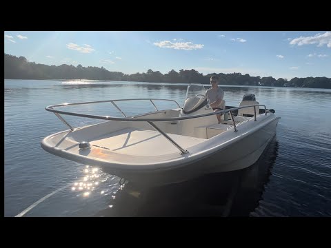 Видео: Тестируем Boston Whaler 150 Super Sport 2018 года!