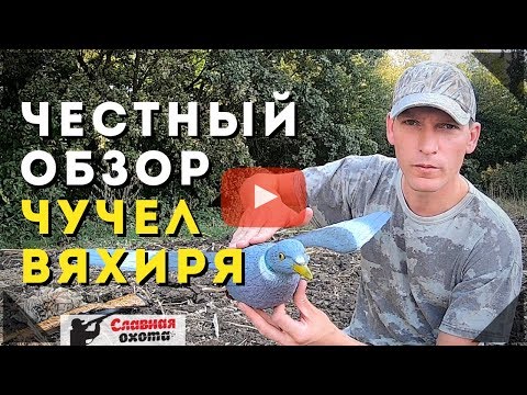 Видео: Чучела ВЯХИРЯ\\Самый честный обзор на чучела Вяхиря\\North Way\\Sport Plast\\Славная Охота