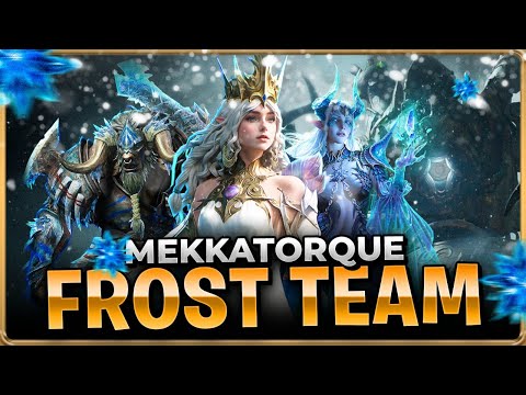 Видео: Урон более 400 миллионов! Команда Frost против Меггакрута Драконьего Наследника: Silent Gods x Dr...