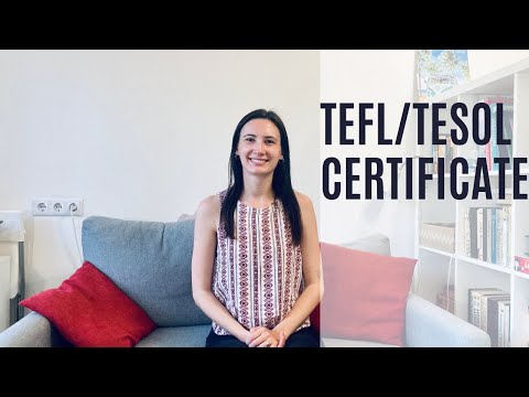 Видео: Как получить сертификат Tefl Tesol для учителей и преподавать английский заграницей