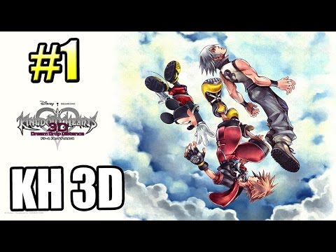 Видео: Kingdom Hearts Dream Drop Distance {3DS} прохождение часть 1