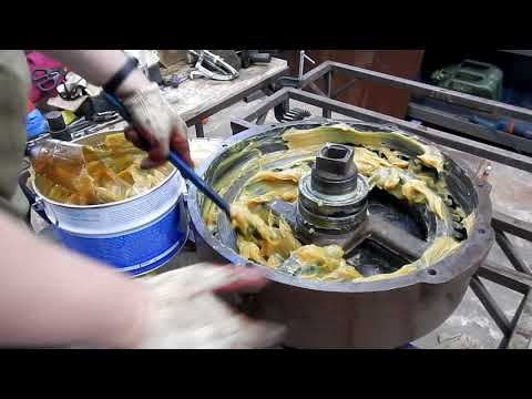 Видео: Ремонт гибочного станка арматуры СГА-1. Сборка ч.3