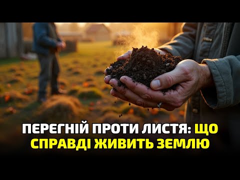 Видео: Перегній чи листя: що справді оживляє землю і дає врожай, як у діда в колгоспні роки