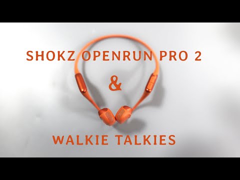 Видео: Гарнитура Shokz Openrun Pro 2 и радиостанции